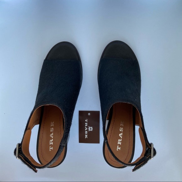 NWOT Trask open-toe 3” heels - Picture 5 of 6